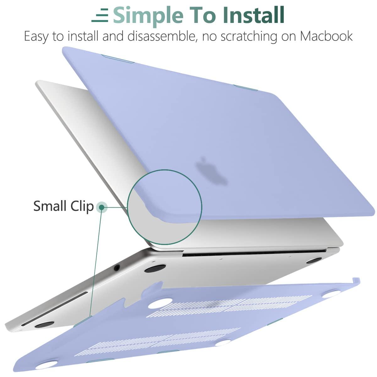 Suitable for 2023 2022 MacBook Air 13 inch case M2 Model A2681 Hard Shell Case Keyboard Cover