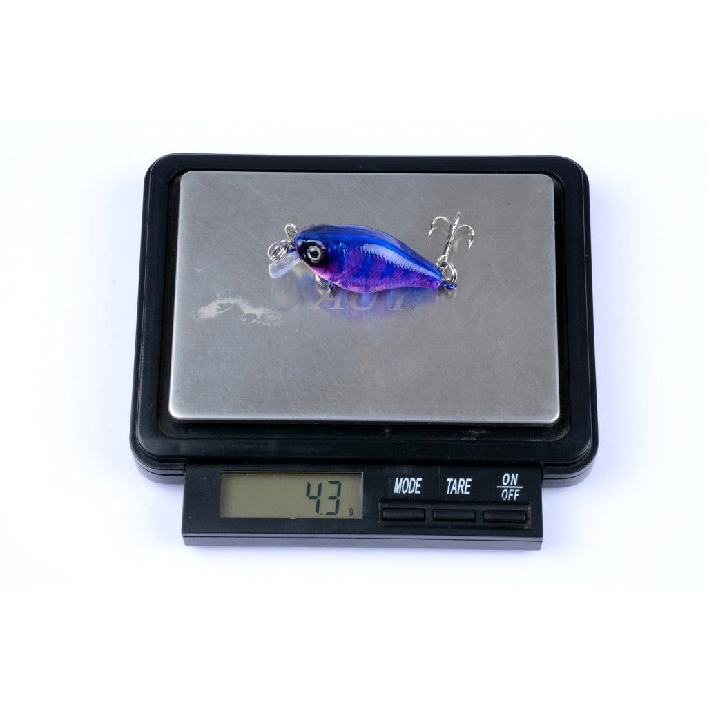 5x 4.3cm Popper Crank Bait Fishing Lure Lures Surface Tackle Saltwater