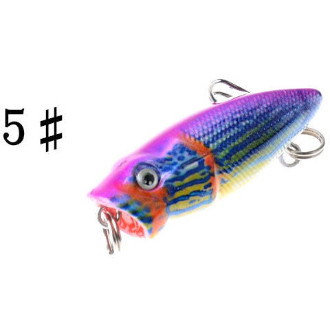 6X 3.5cm Popper Poppers Fishing Lure Lures Surface Tackle Fresh Saltwater