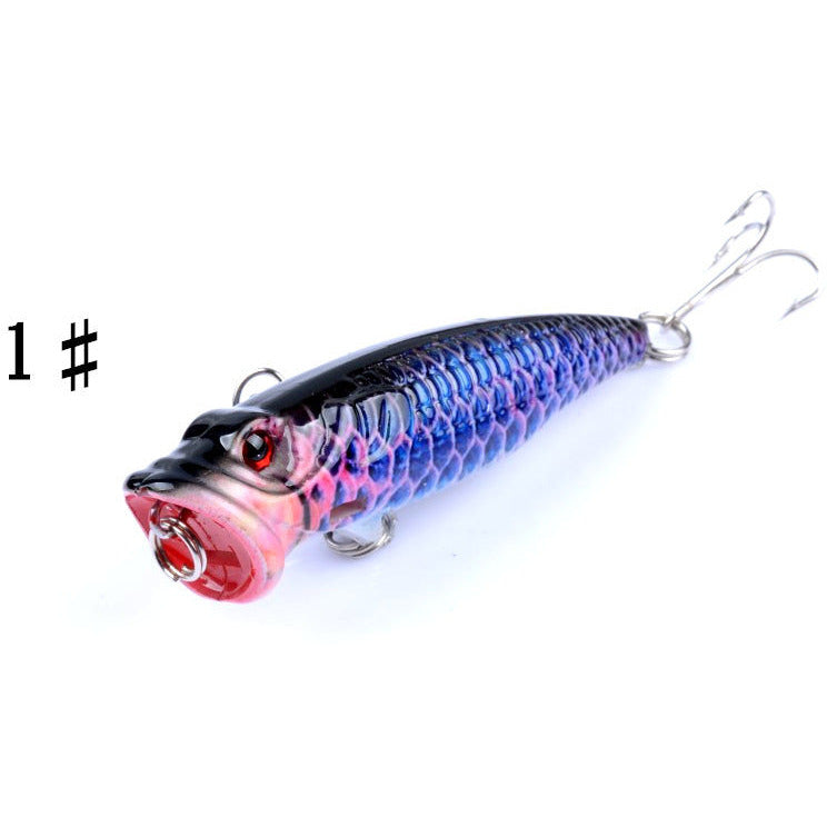4X 6.5cm Popper Poppers Fishing Lure Lures Surface Tackle Fresh Saltwater