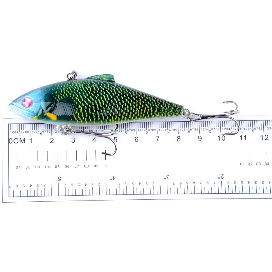 4x 8.5cm Vib Bait Fishing Lure Lures Hook Tackle Saltwater