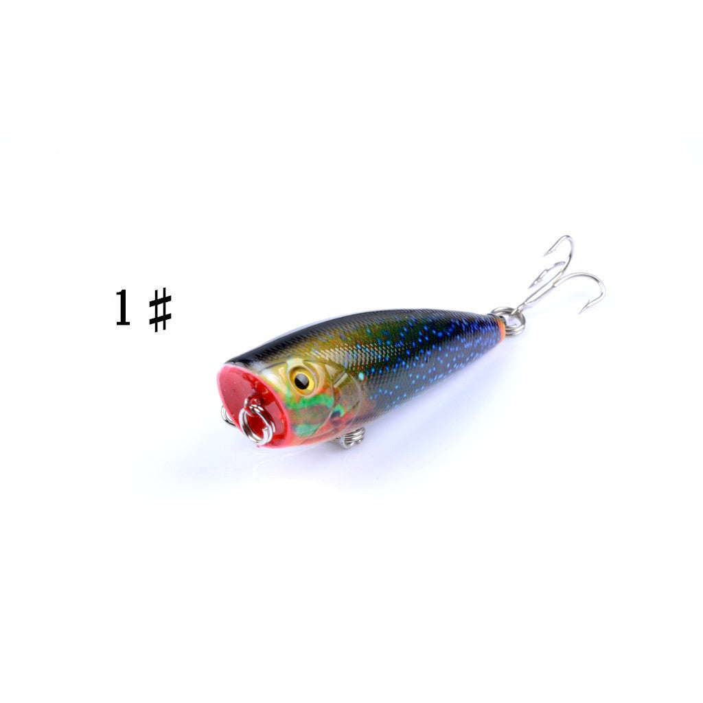 6X 6cm Popper Poppers Fishing Lure Lures Surface Tackle Fresh Saltwater