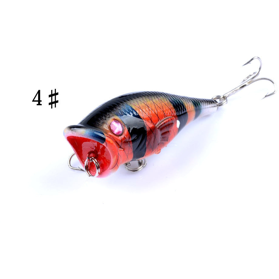 4X 6.5cm Popper Poppers Fishing Lure Lures Surface Tackle Fresh Saltwater