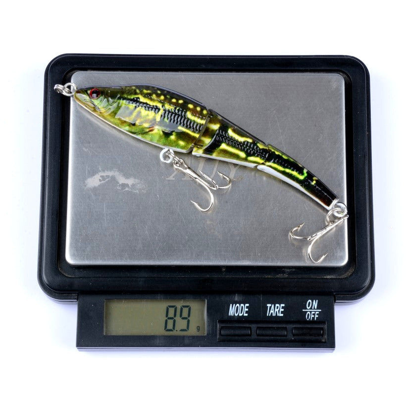 6x 9.5cm Vib Bait Fishing Lure Lures Hook Tackle Saltwater