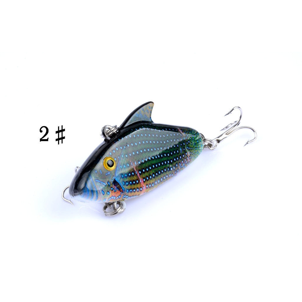 4x 5.5cm Vib Bait Fishing Lure Lures Hook Tackle Saltwater