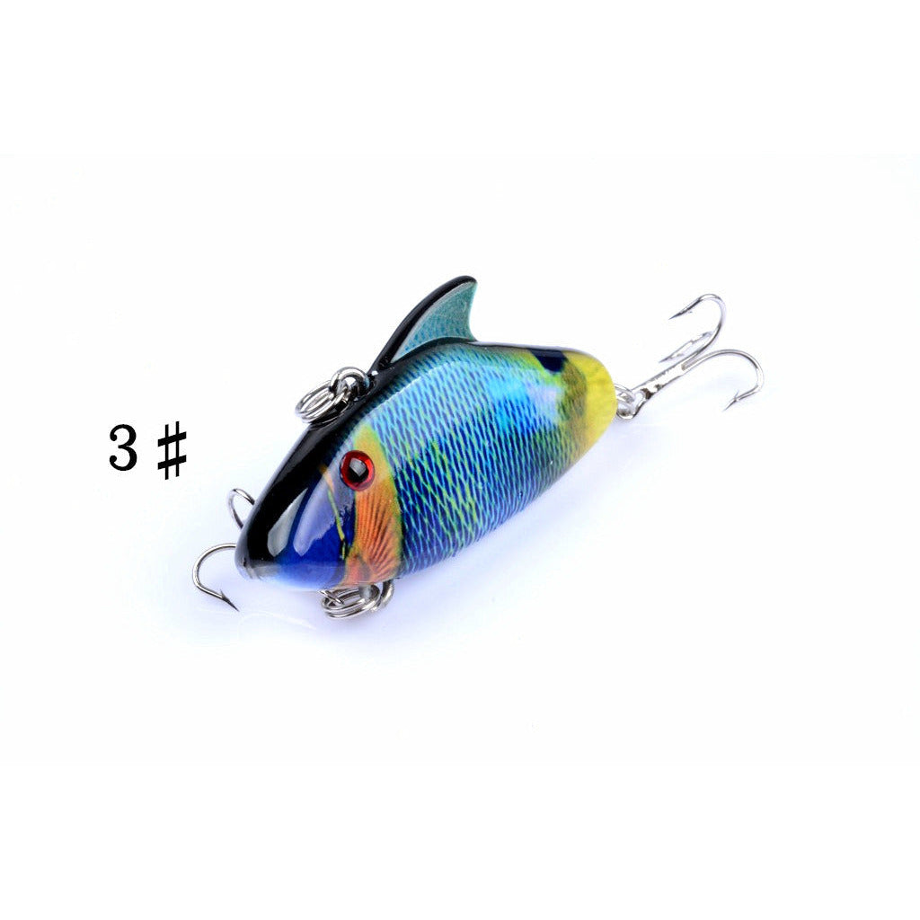 4x 5.5cm Vib Bait Fishing Lure Lures Hook Tackle Saltwater