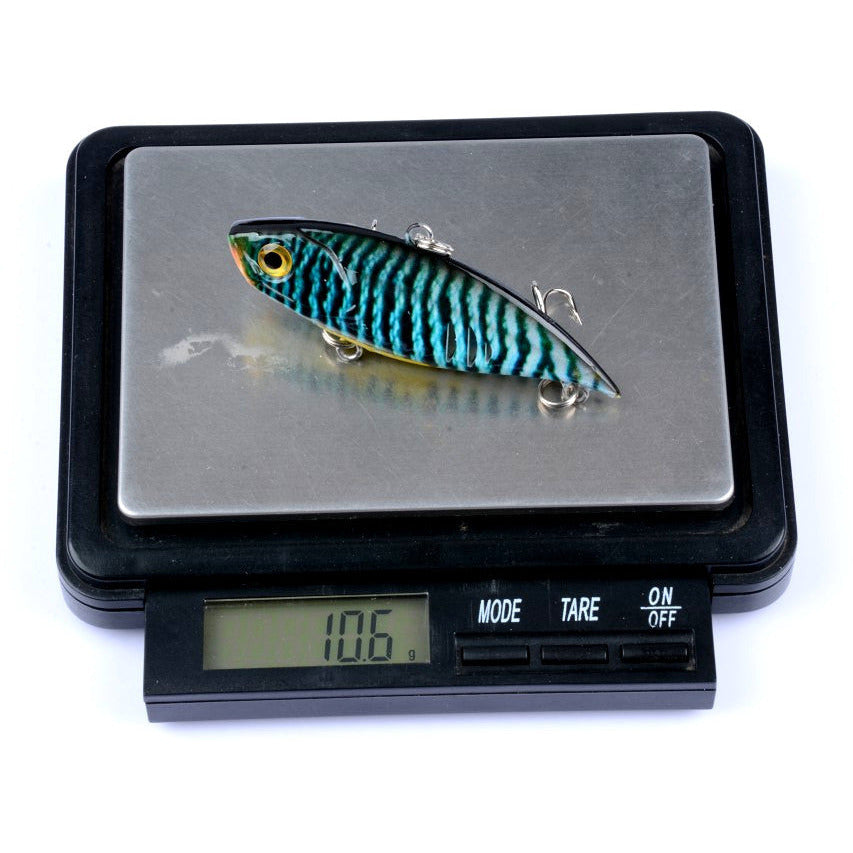 6x 6.5cm Vib Bait Fishing Lure Lures Hook Tackle Saltwater