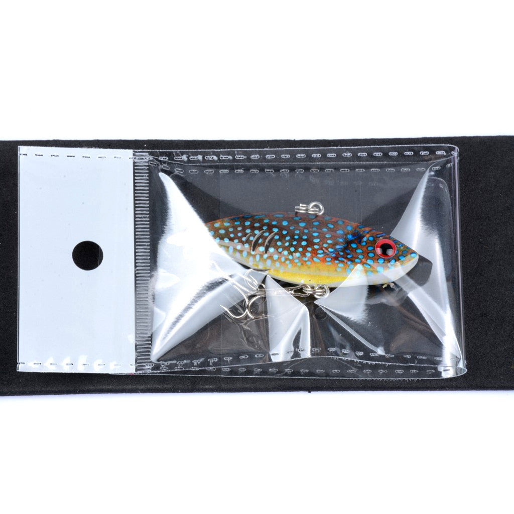 6x 6.5cm Vib Bait Fishing Lure Lures Hook Tackle Saltwater