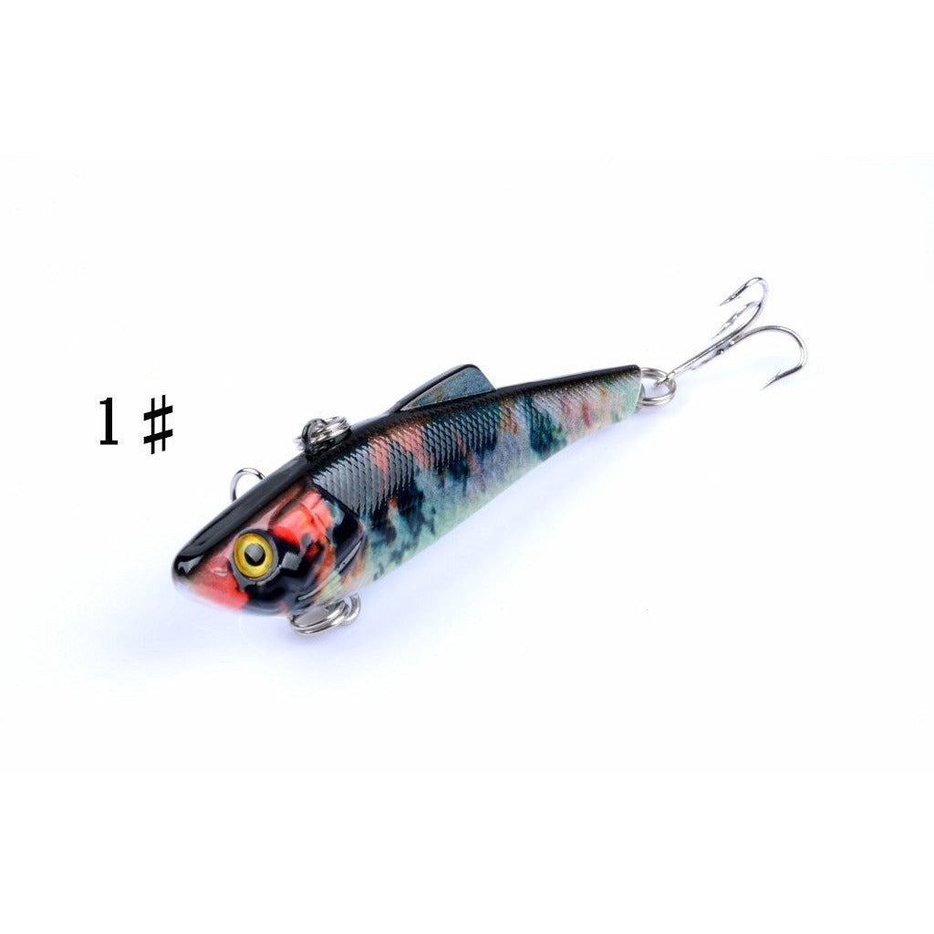 6x 7cm Vib Bait Fishing Lure Lures Hook Tackle Saltwater