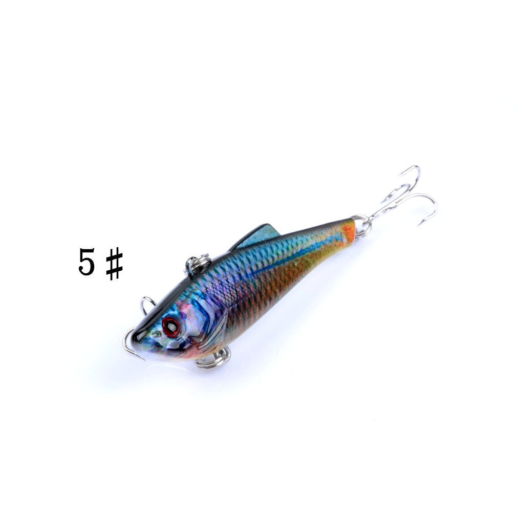 6x 7cm Vib Bait Fishing Lure Lures Hook Tackle Saltwater