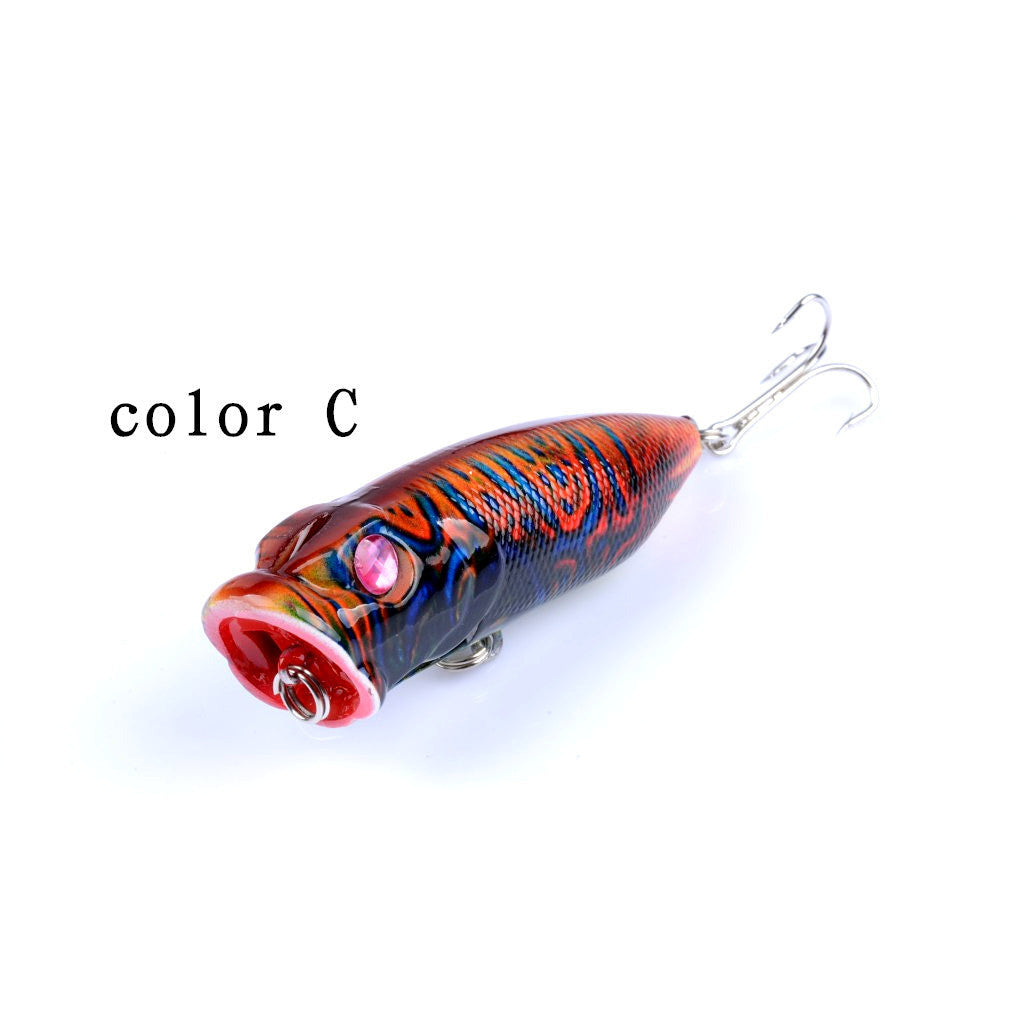 4X 6.5cm Popper Poppers Fishing Lure Lures Surface Tackle Saltwater
