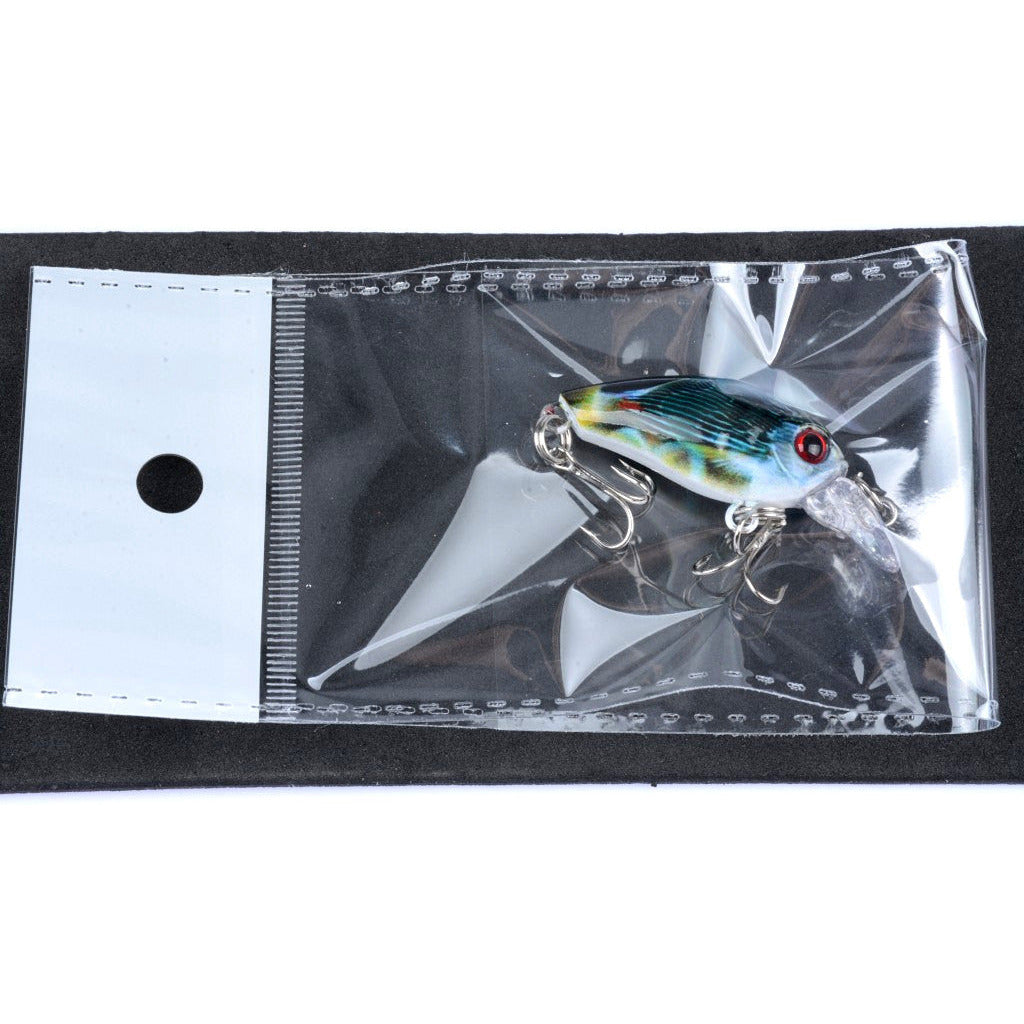 6x 4.5cm Popper Crank Bait Fishing Lure Lures Surface Tackle Saltwater