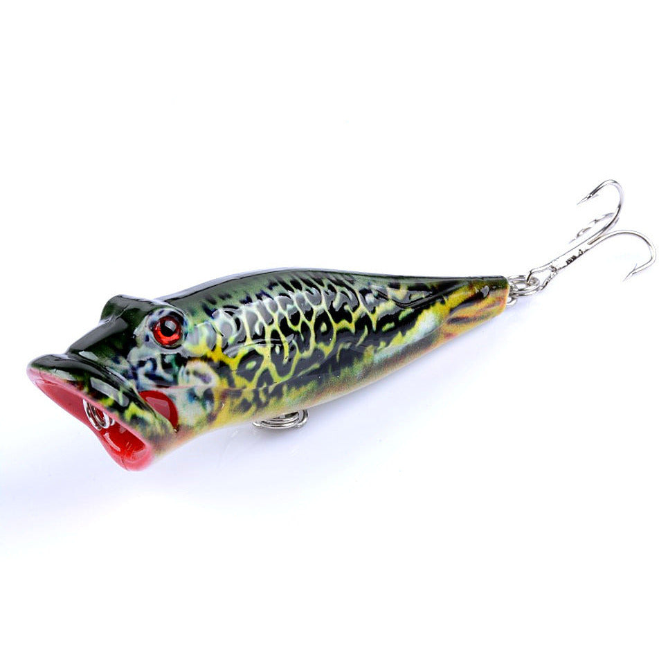5X 8cm Popper Poppers Fishing Lure Lures Surface Tackle Fresh Saltwater