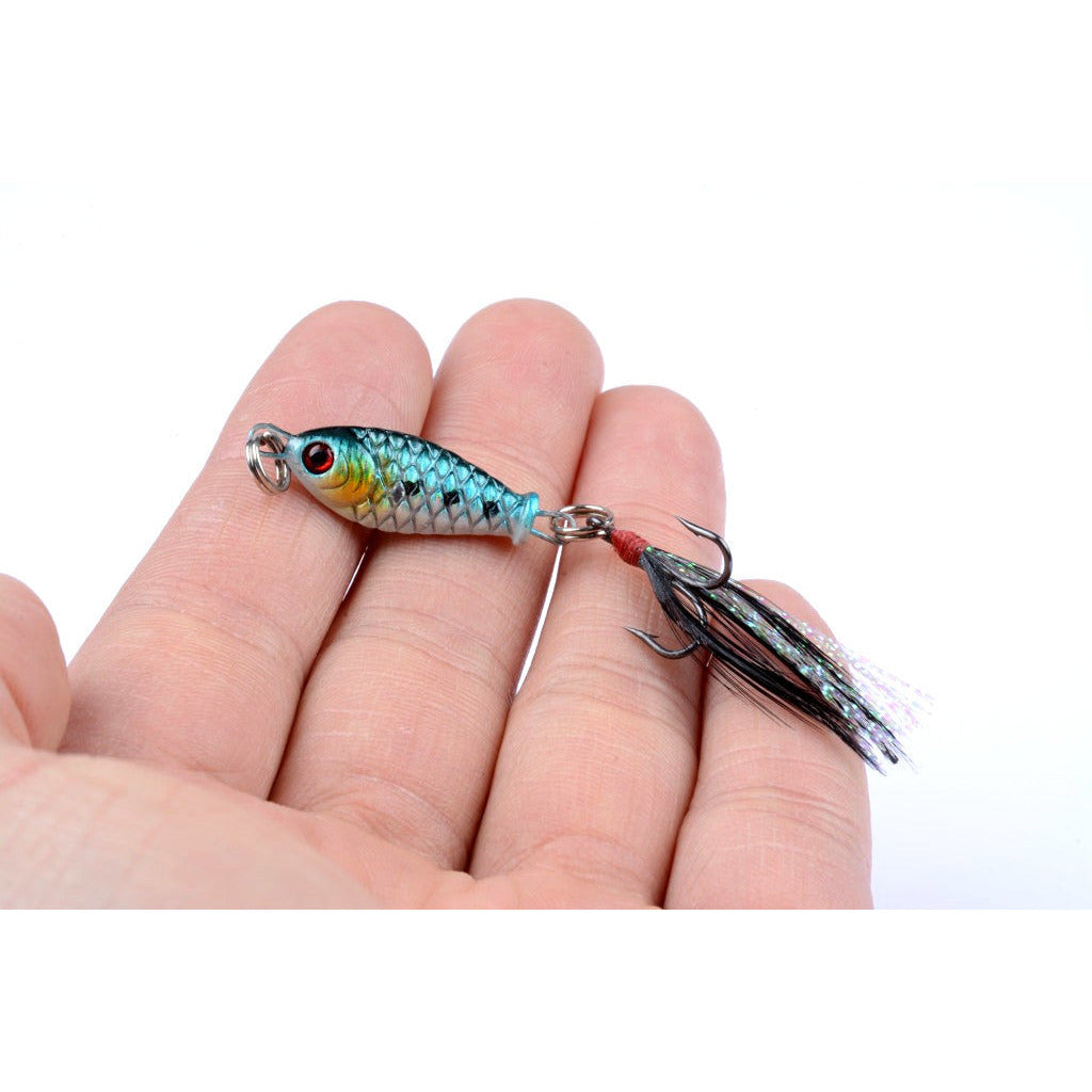 4x 6g Metal Spoon Fishing Hard Lure Spinner Spoon Baits