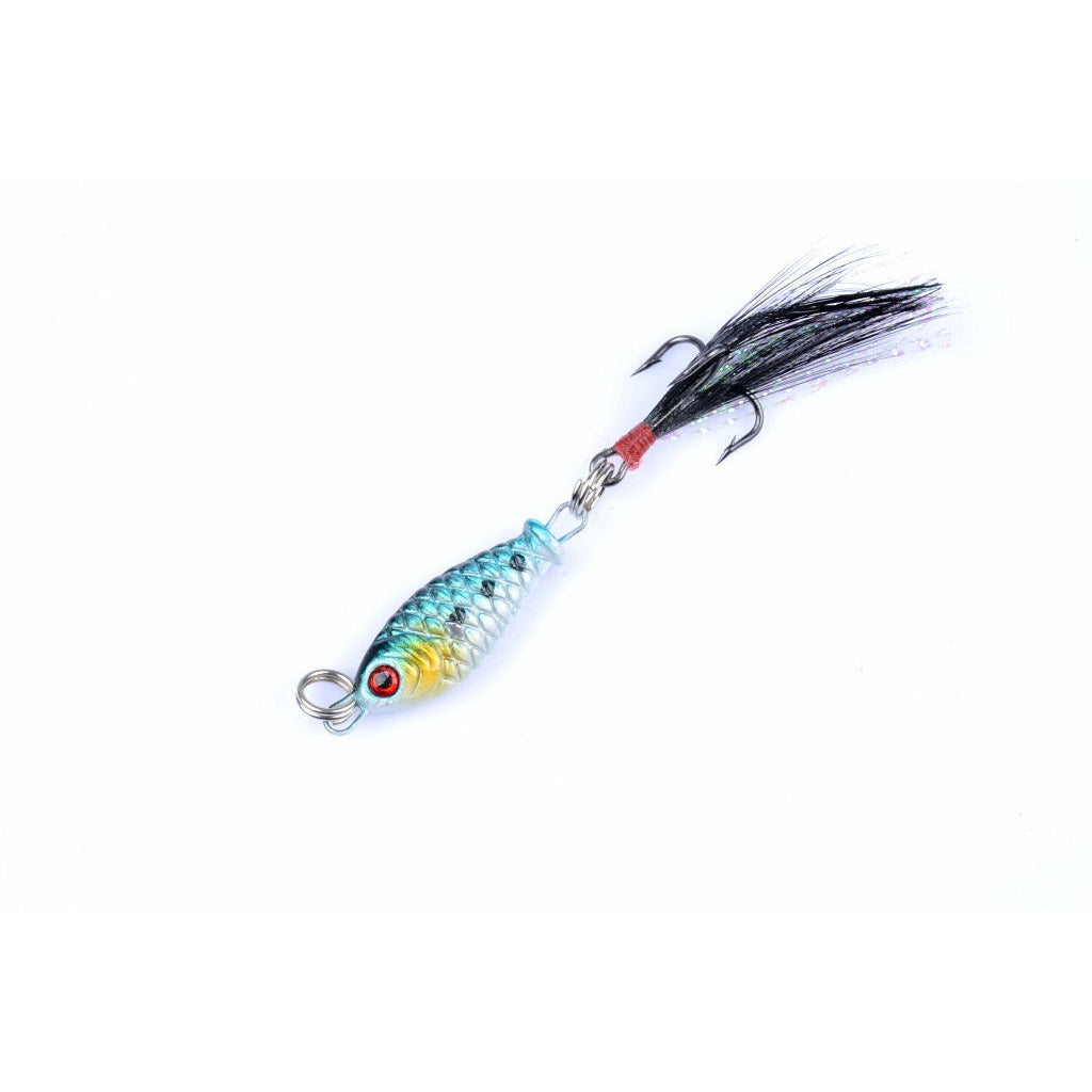 4x 6g Metal Spoon Fishing Hard Lure Spinner Spoon Baits