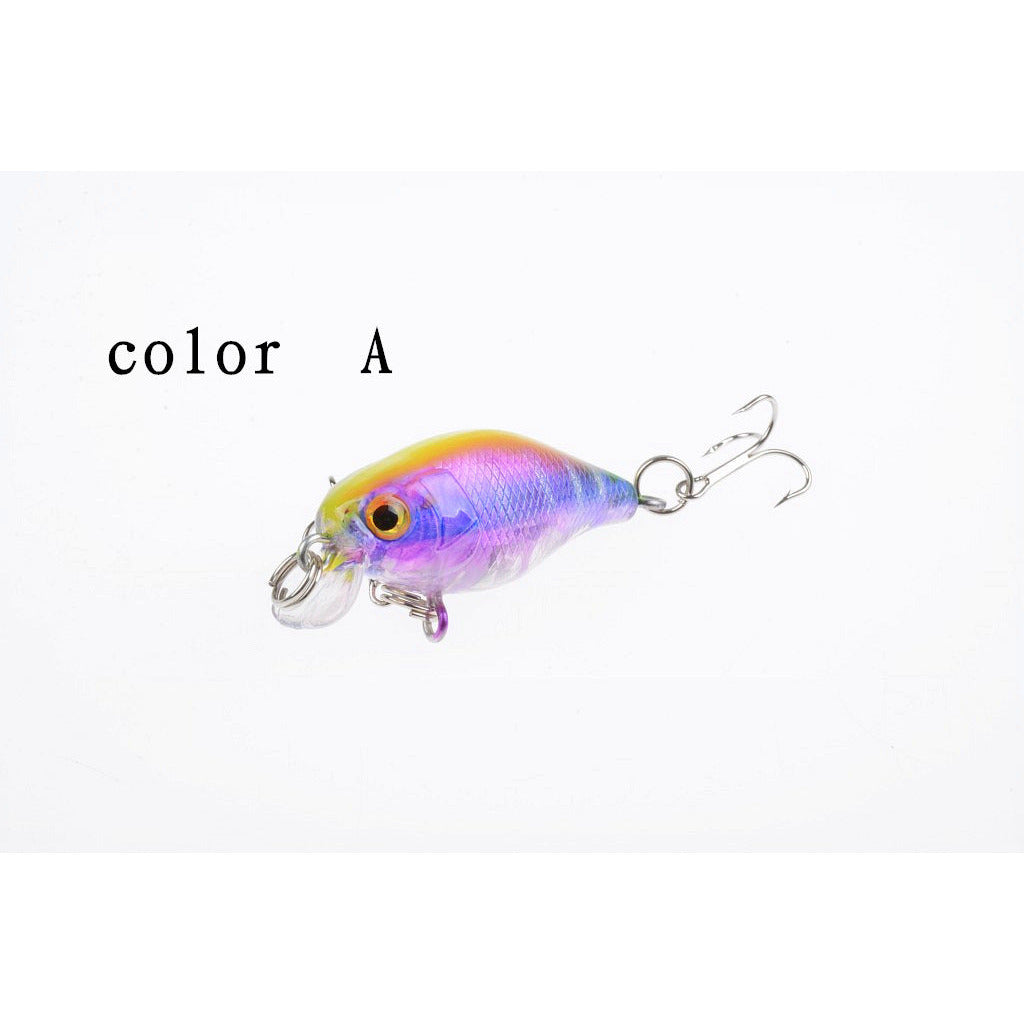 6x 4.5cm Popper Crank Bait Fishing Lure Lures Surface Tackle Saltwater