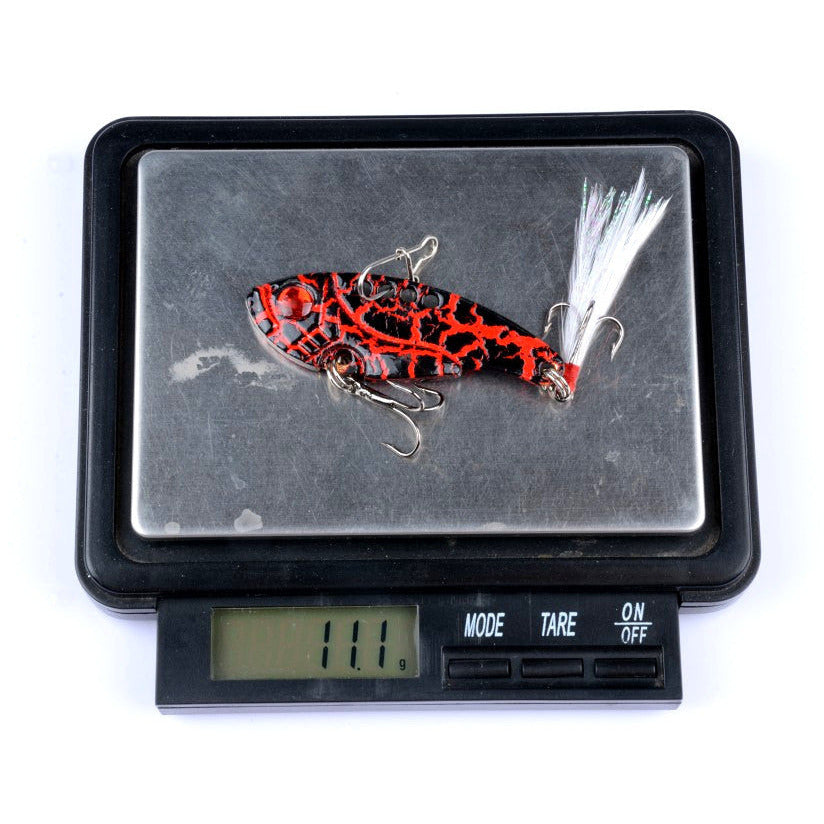 4x 5.5cm Vib Bait Fishing Lure Lures Hook Tackle Saltwater