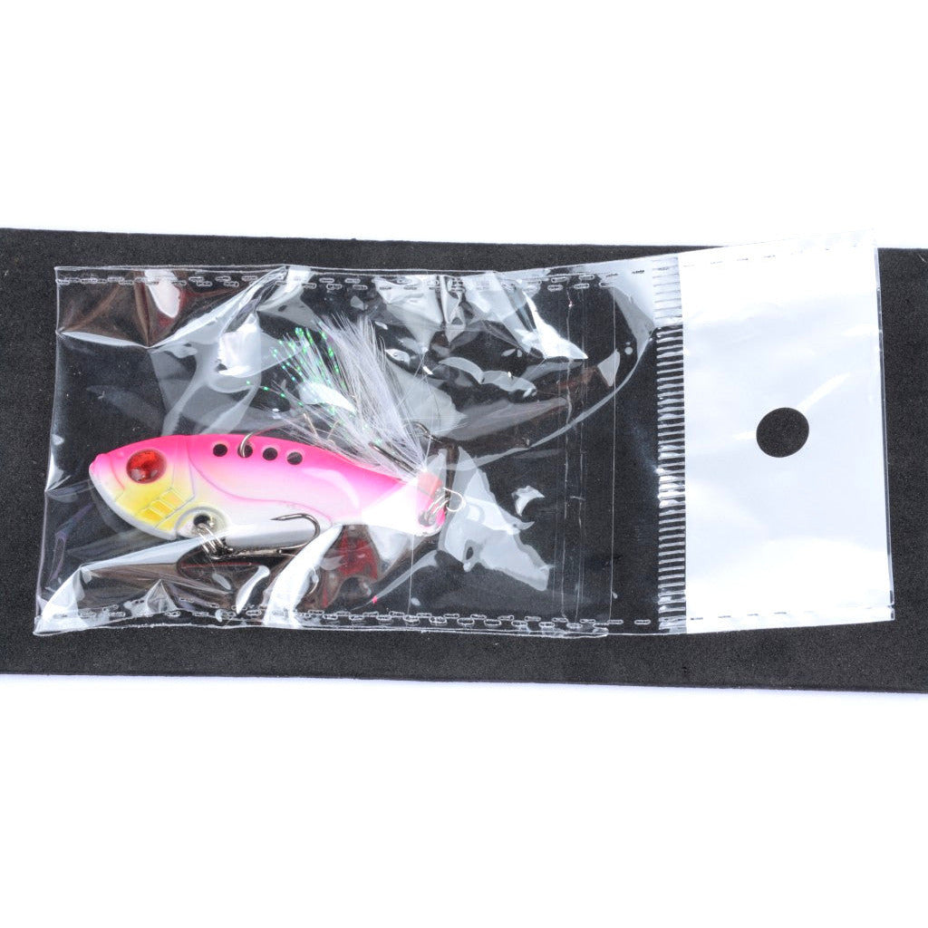 4x 5.5cm Vib Bait Fishing Lure Lures Hook Tackle Saltwater