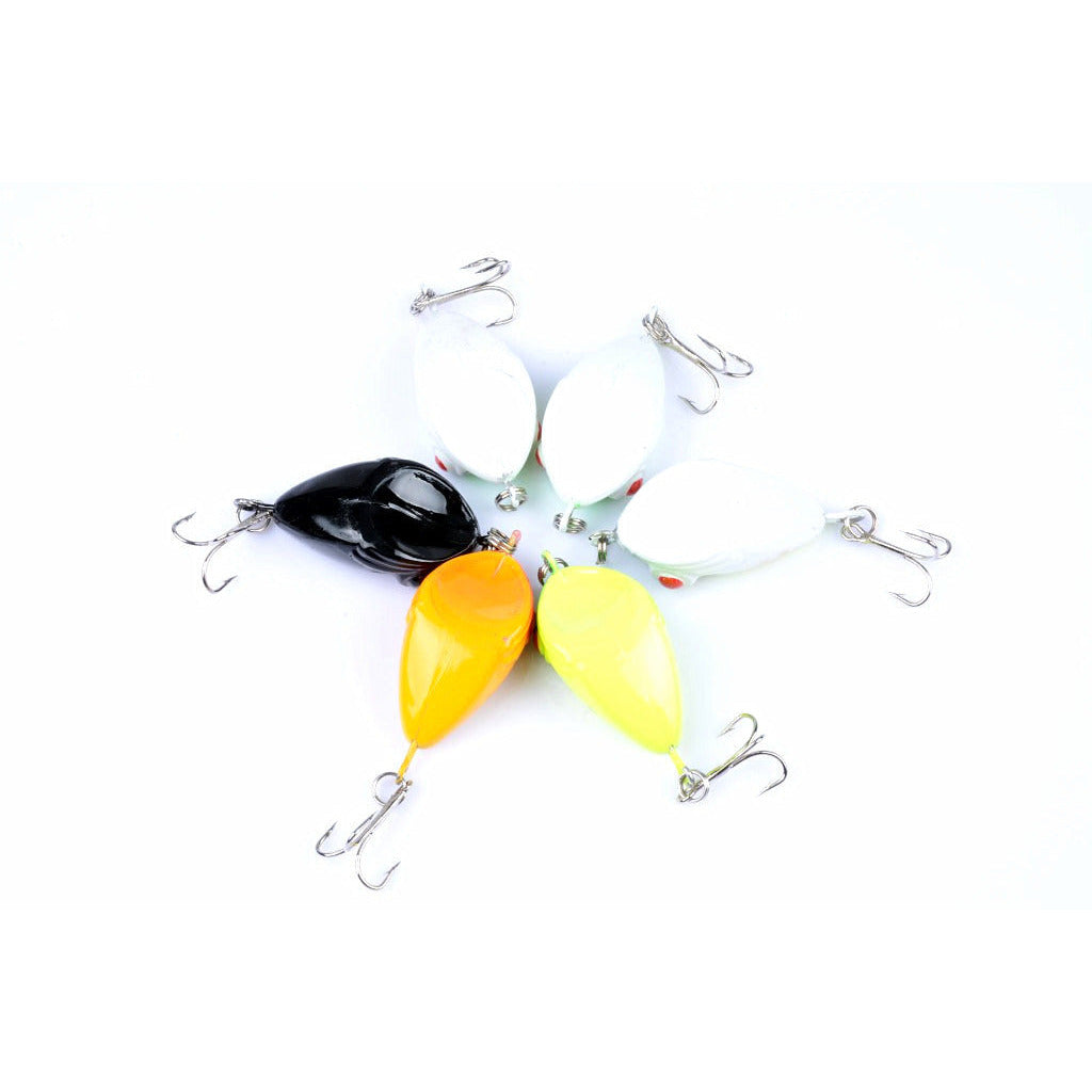 6X 4cm Popper Poppers Fishing Lure Lures Surface Tackle Fresh Saltwater