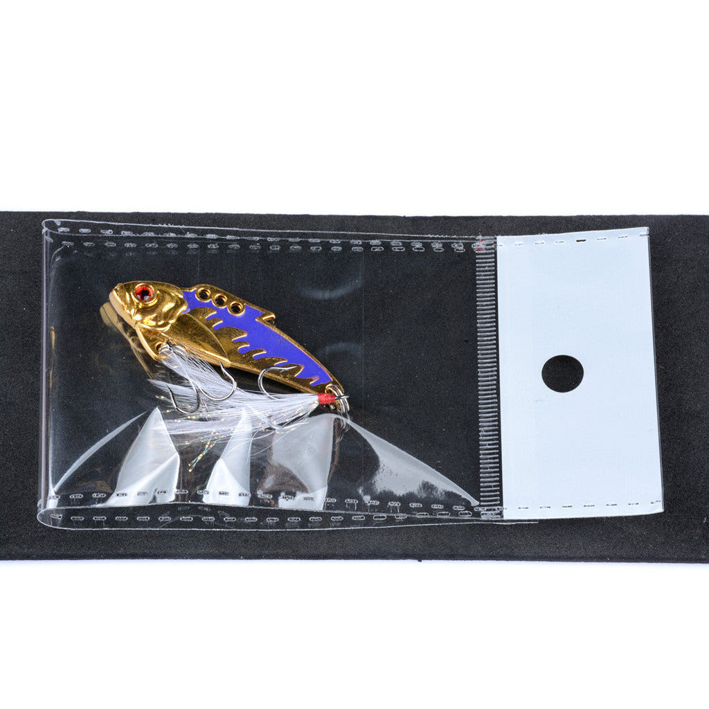 4X 8g Fishing Switchblade Blade VIBE VIB Metal Lures 50mm