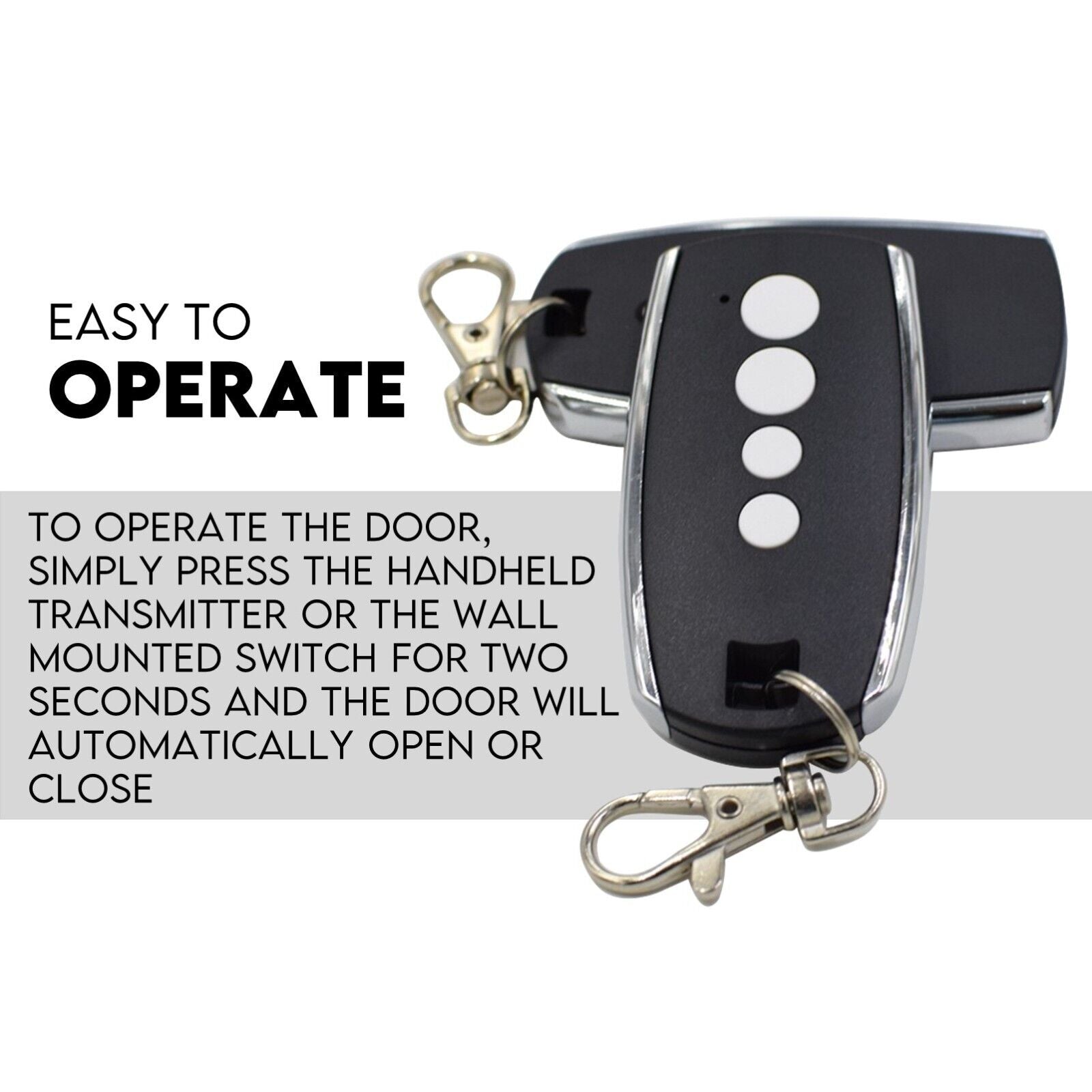 Automatic Roller Door Opener Garage Powerful 1200N Motor Garage 22m² Rolling AU