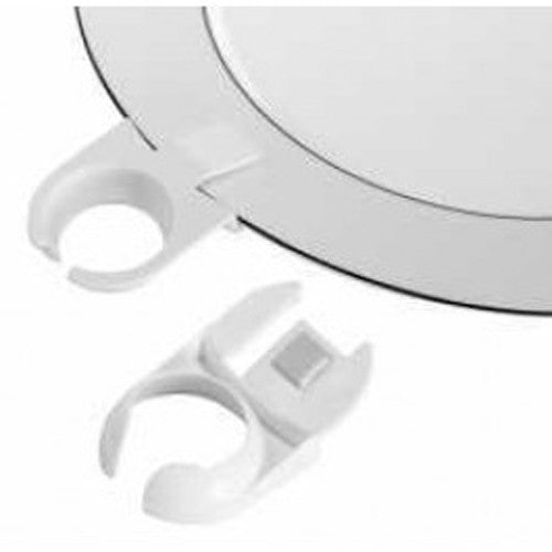 10 Pack Of 75mm White Wine Glass Dinner Lunch Plate Clip Holder - Stand Up Buffet Party - Promotion Merchandise Gift