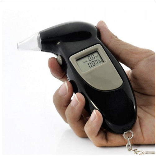 Digital Alcohol Tester LCD Police Breathalyser Grade Accuracy Portable Keychain - FREE POST