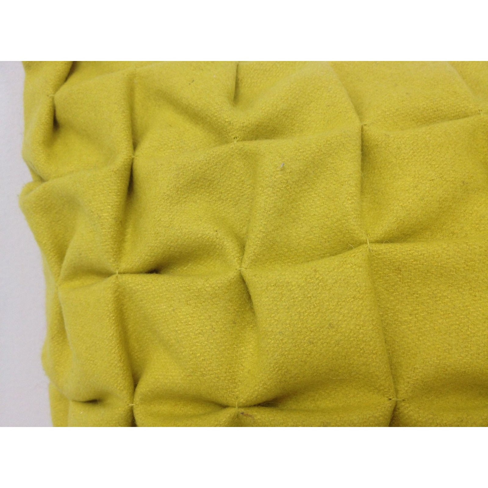 Pack of 4 Flux Mustard Yellow 3D Textured 45cm x 45cm Cushion Covers