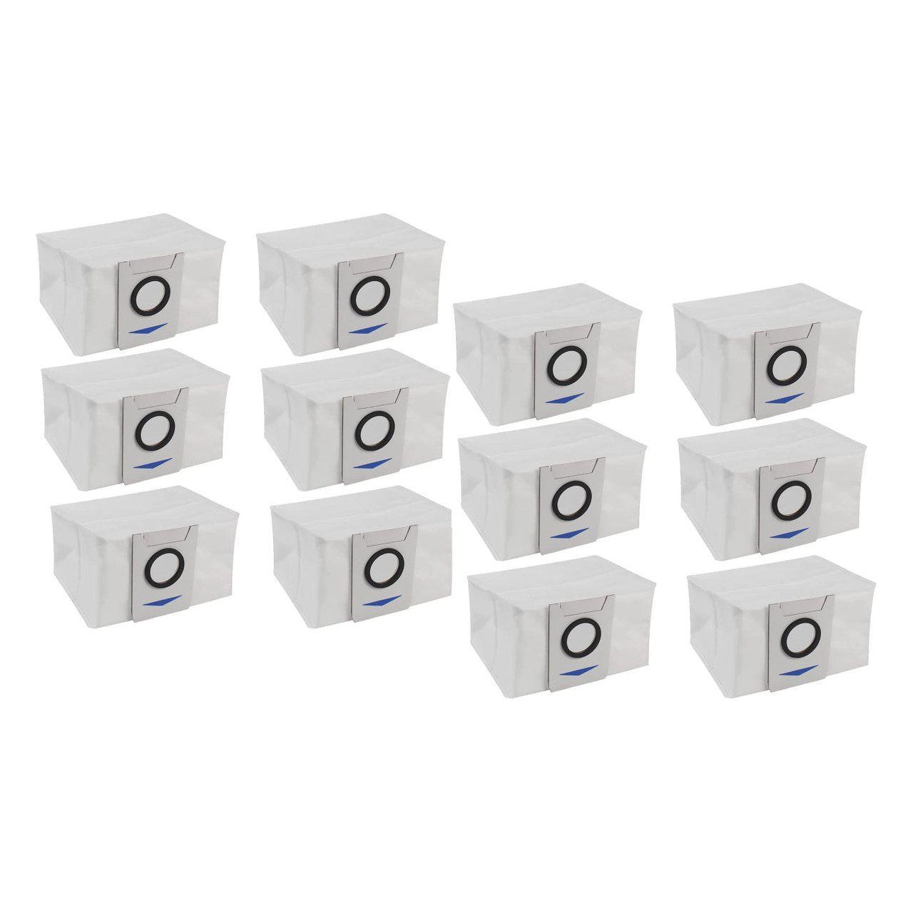 12 X Auto Empty Station Dust Bags For Ecovacs Deebot X1 Omni Series Robots