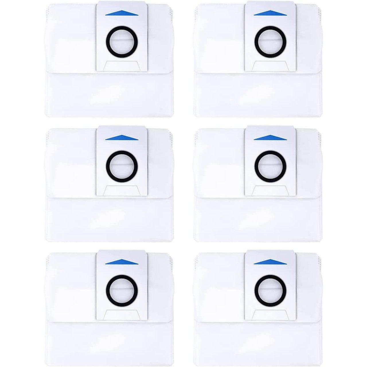 6 X Auto Empty Station Dust Bags For Ecovacs Deebot X1 Omni Series Robots