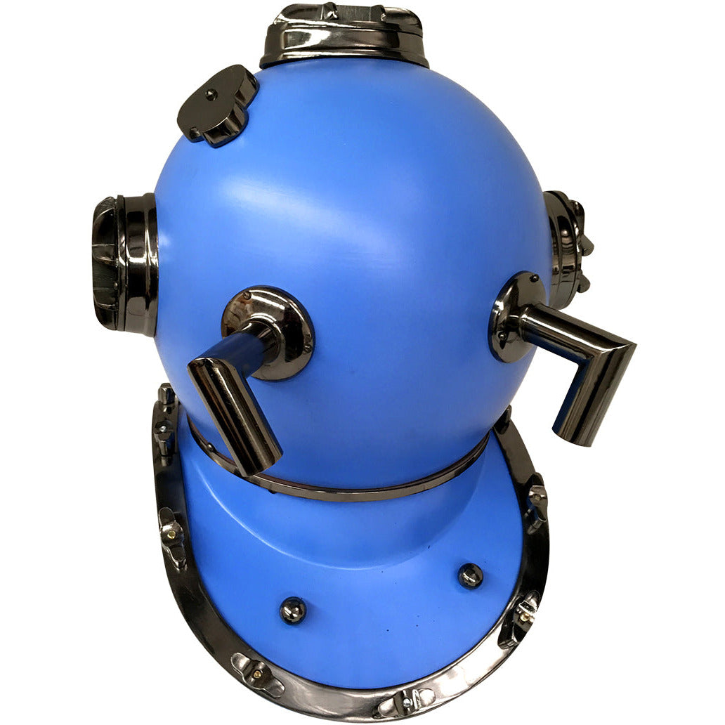 US Navy Mark V Diving Helmet – Blue