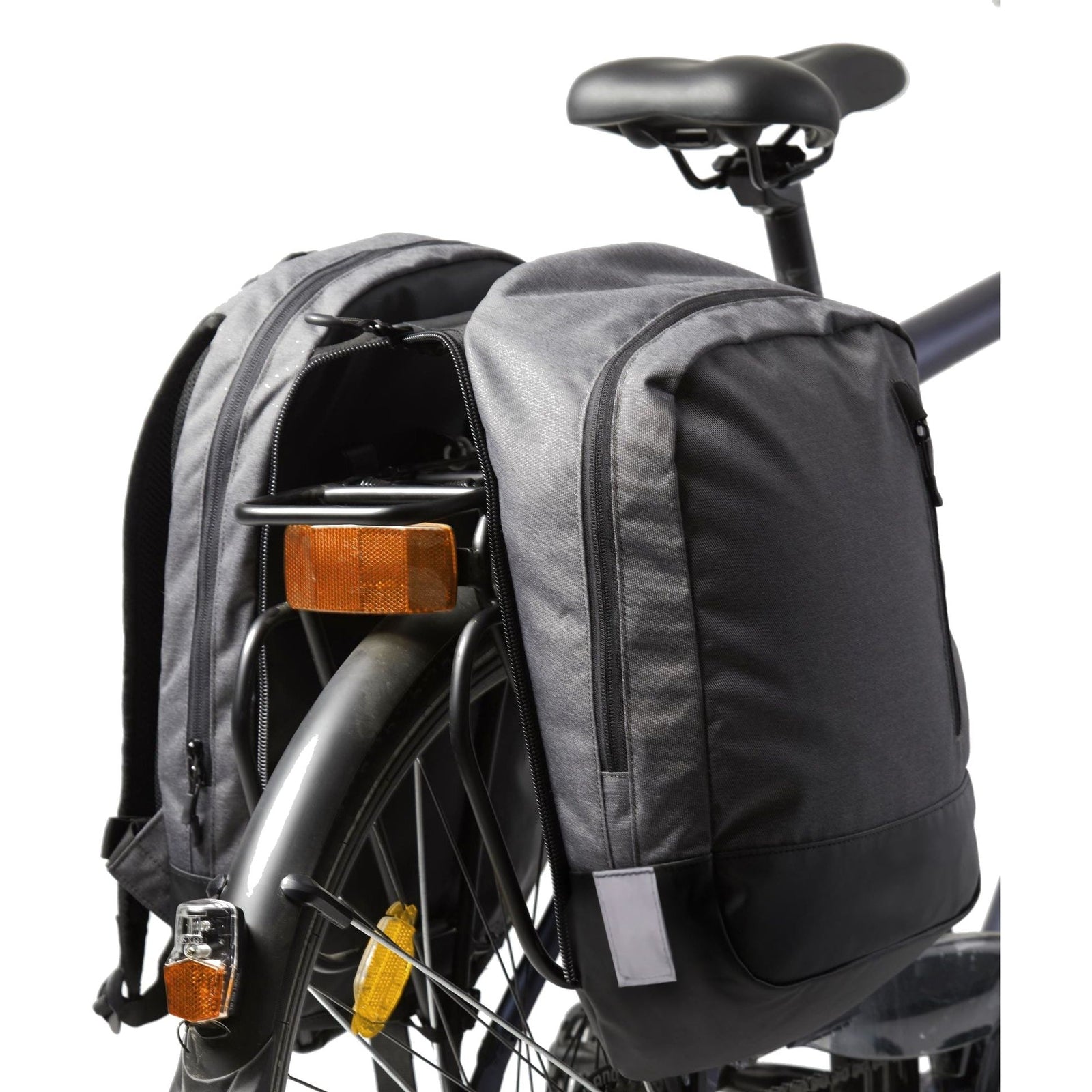 2 in 1 Backpack and Double Pannier Bag - 25L