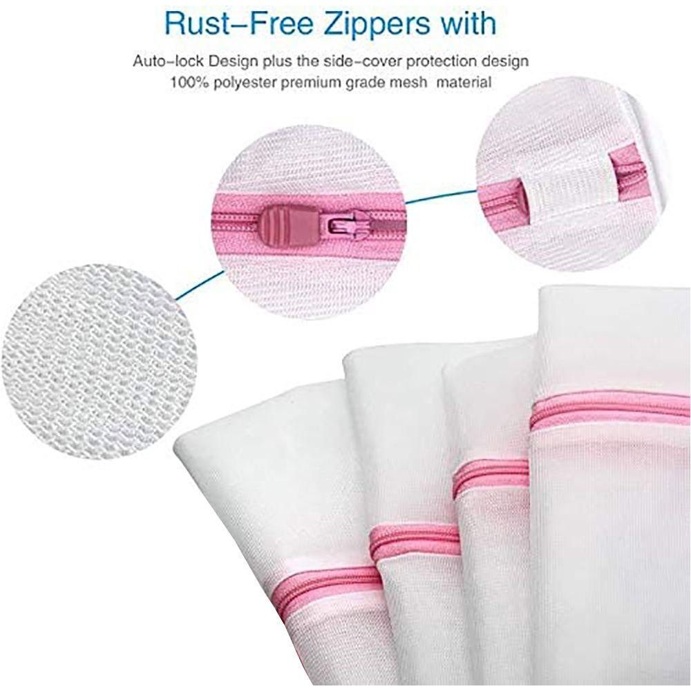 Washing Bag Pack Set Of 6 Laundry Bags Mesh Lingerie Delicate clothes Wash Bags
