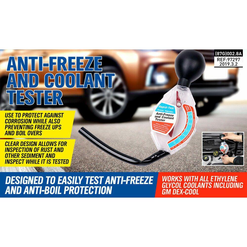 Radiator Coolant Tester Anti Freeze Water Test Indicator Dial Car Auto Measure