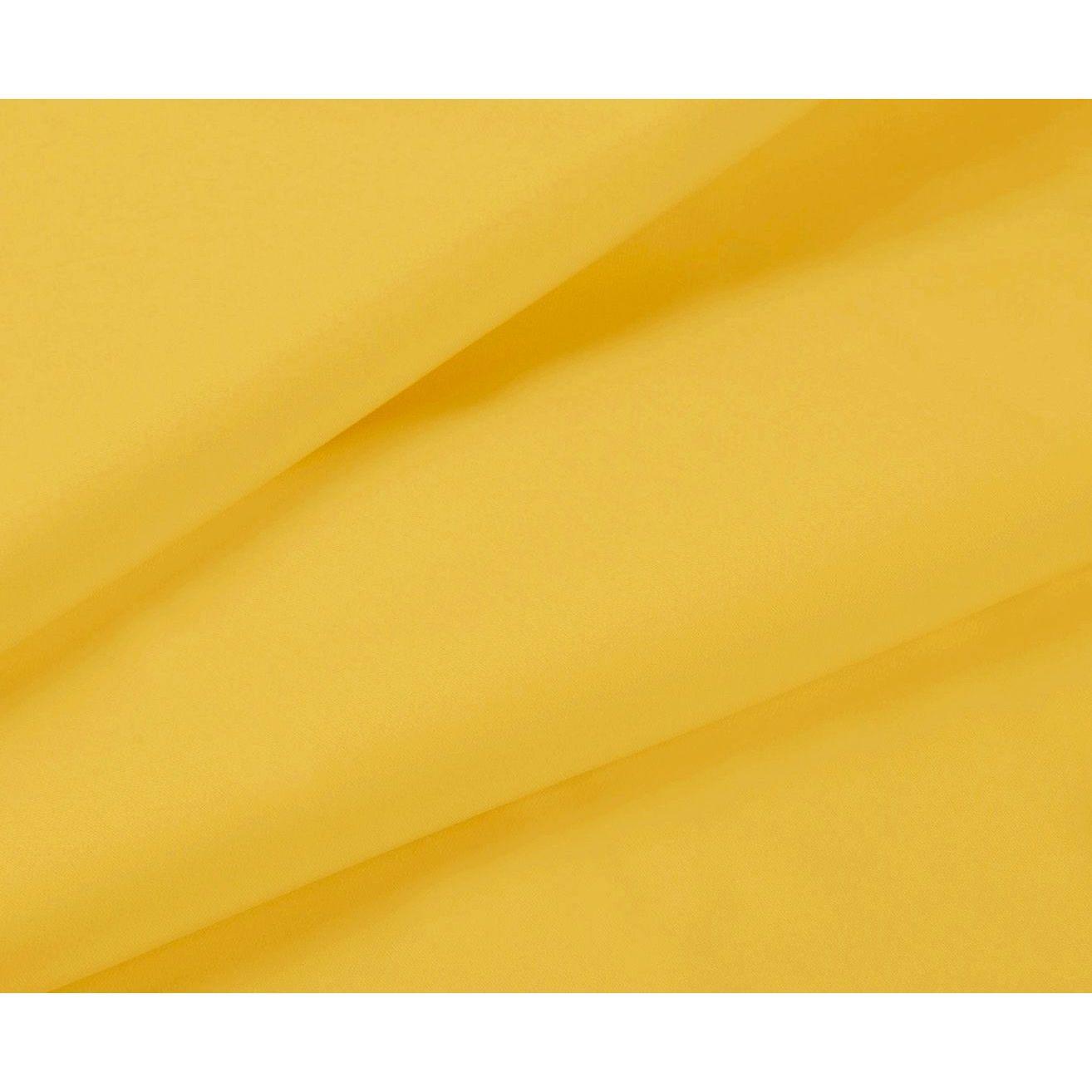 1000TC Ultra Soft Fitted Sheet & 2 Pillowcases Set - King Size Bed - Yellow