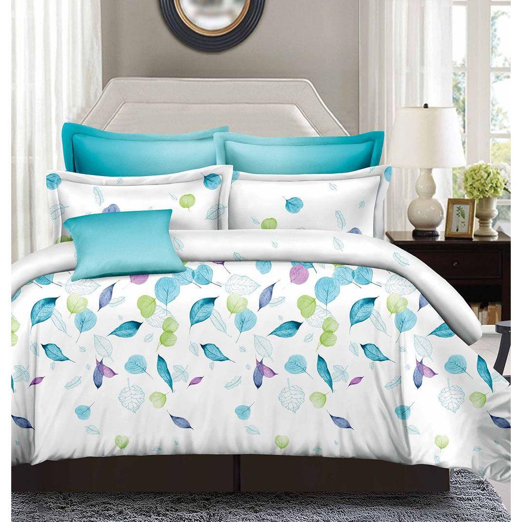 Leaves Queen Size Duvet Doona Quilt Cover Set