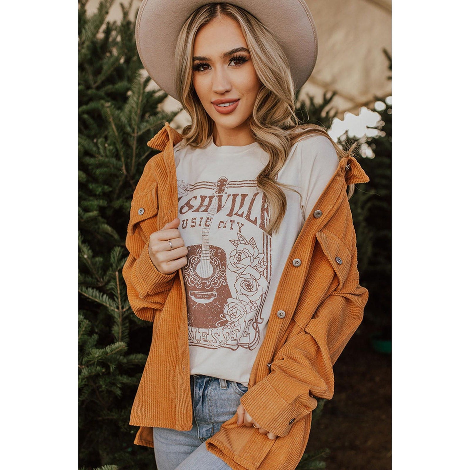 Azura Exchange Nashville Music City Graphic Tee - L