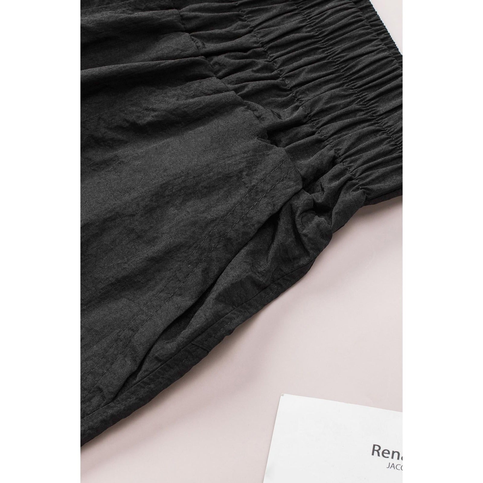 Azura Exchange Elastic High Waist Side Pockets Shorts - XL