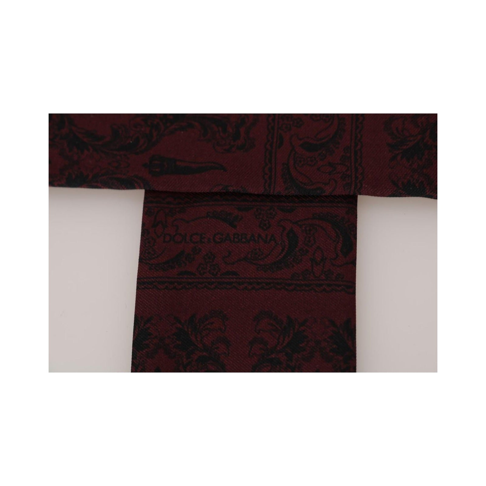 100% Silk Dolce & Gabbana Tie Scarf Wrap One Size Men