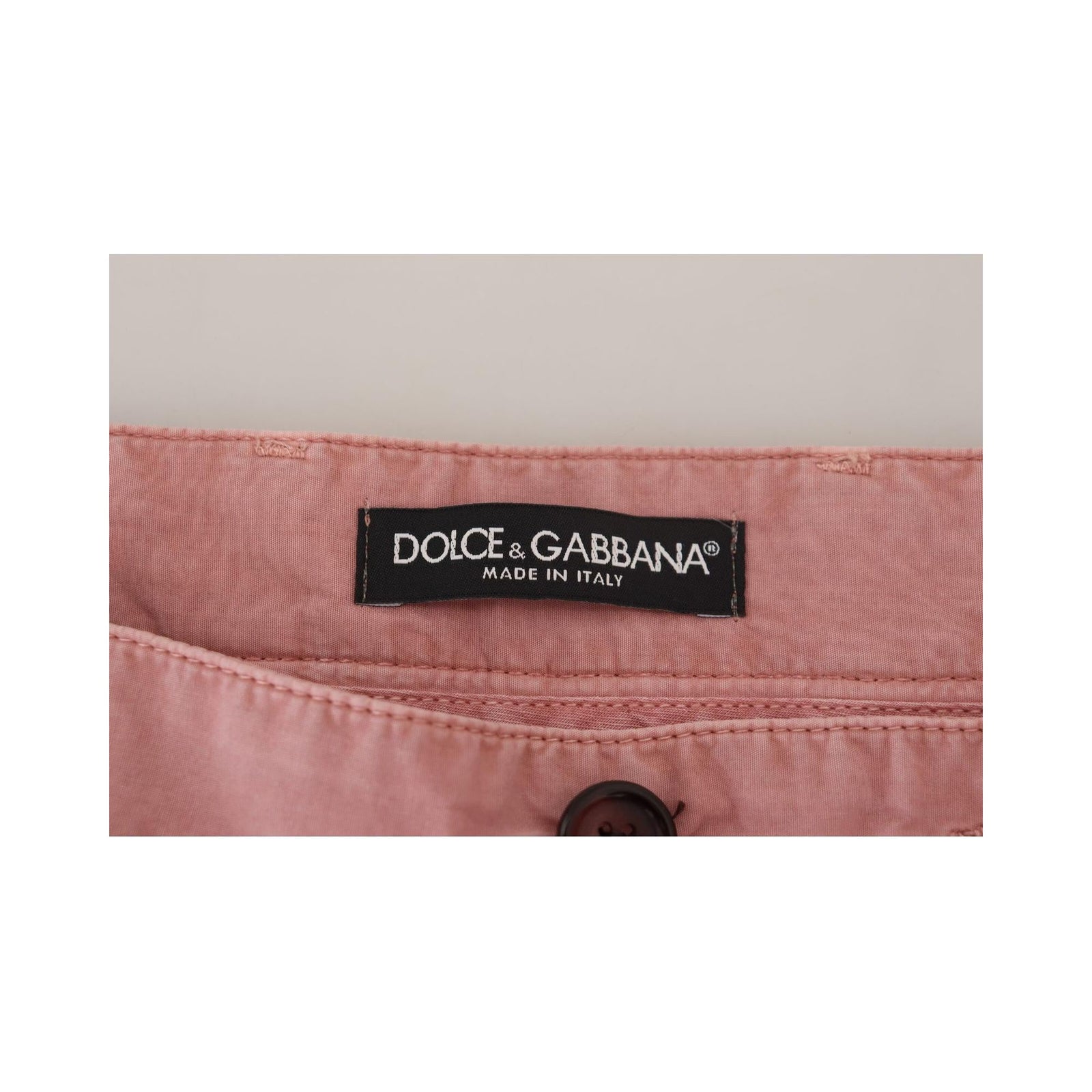 100% Authentic Dolce & Gabbana Chino Shorts 48 IT Men