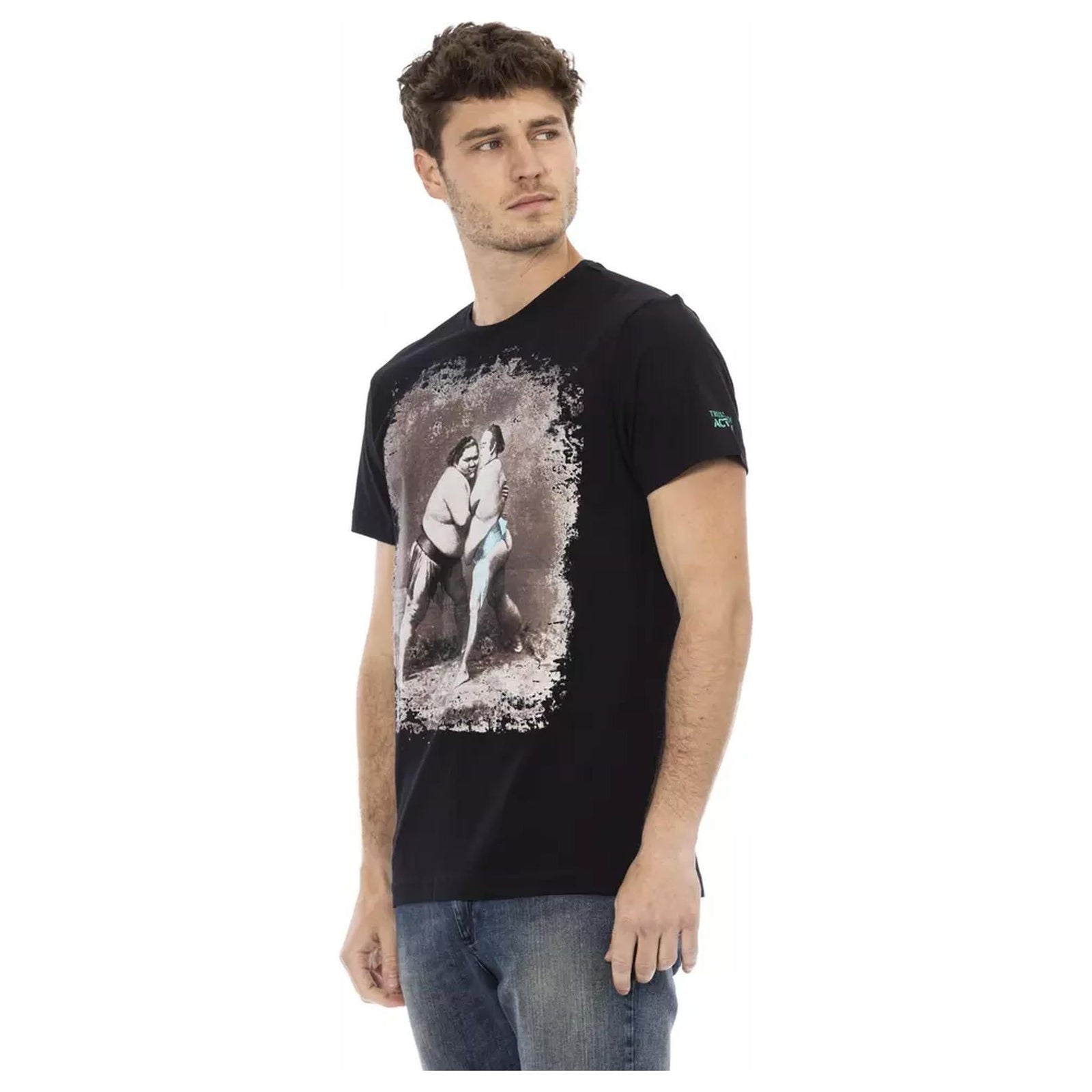 Printed Short Sleeve T-Shirt 2XL Men