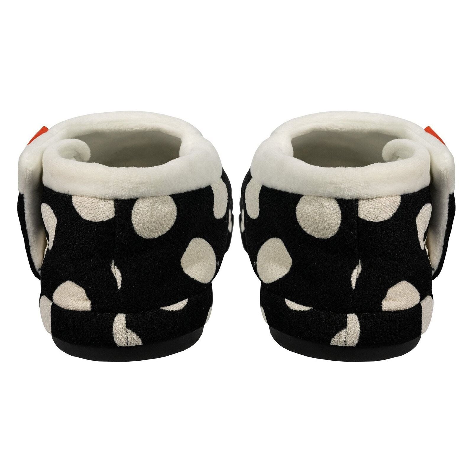 ARCHLINE Orthotic Slippers CLOSED Arch Scuffs Pain Moccasins Relief - Black/White Polka Dots - EUR 37 (Womens 6 US)