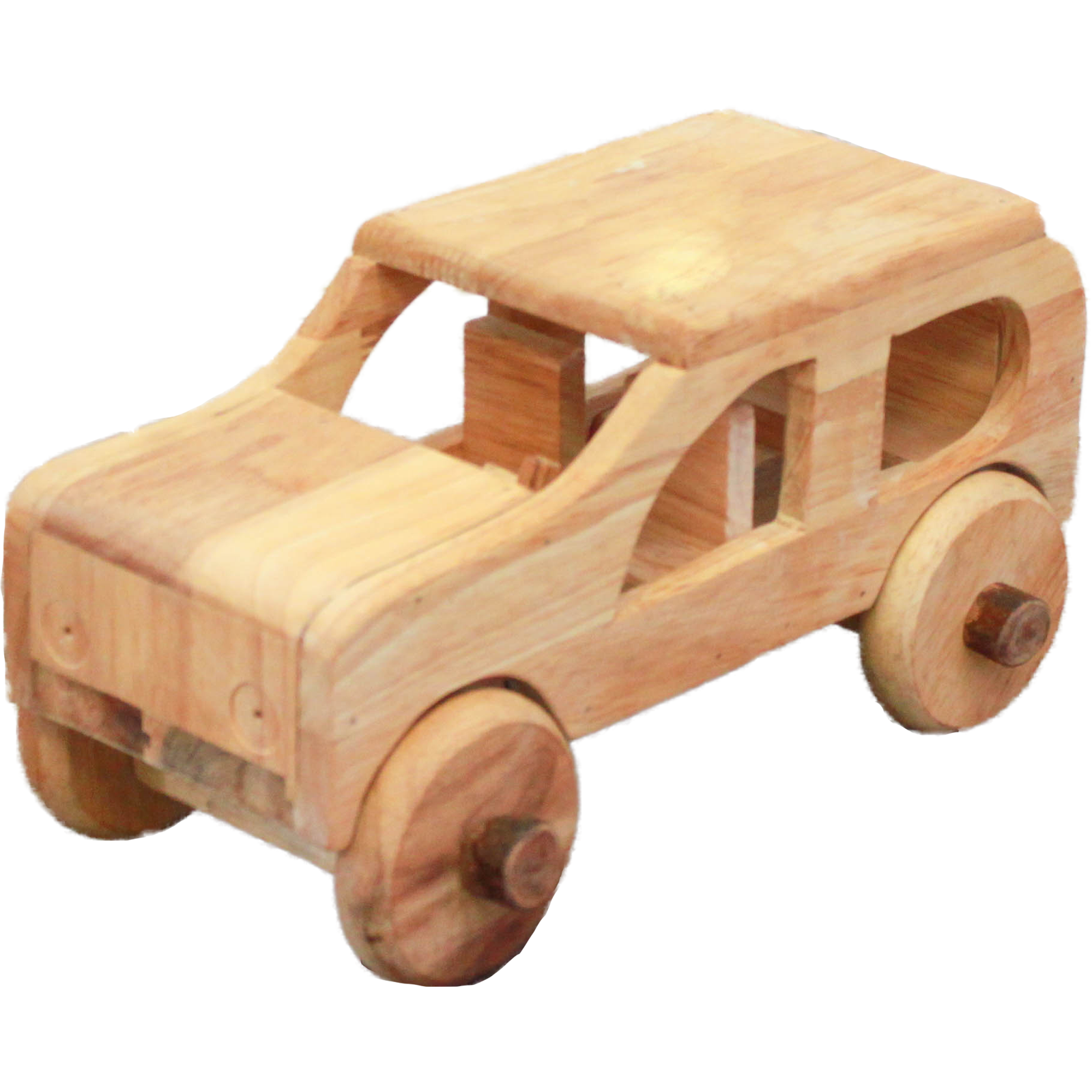 Natural Wooden Car