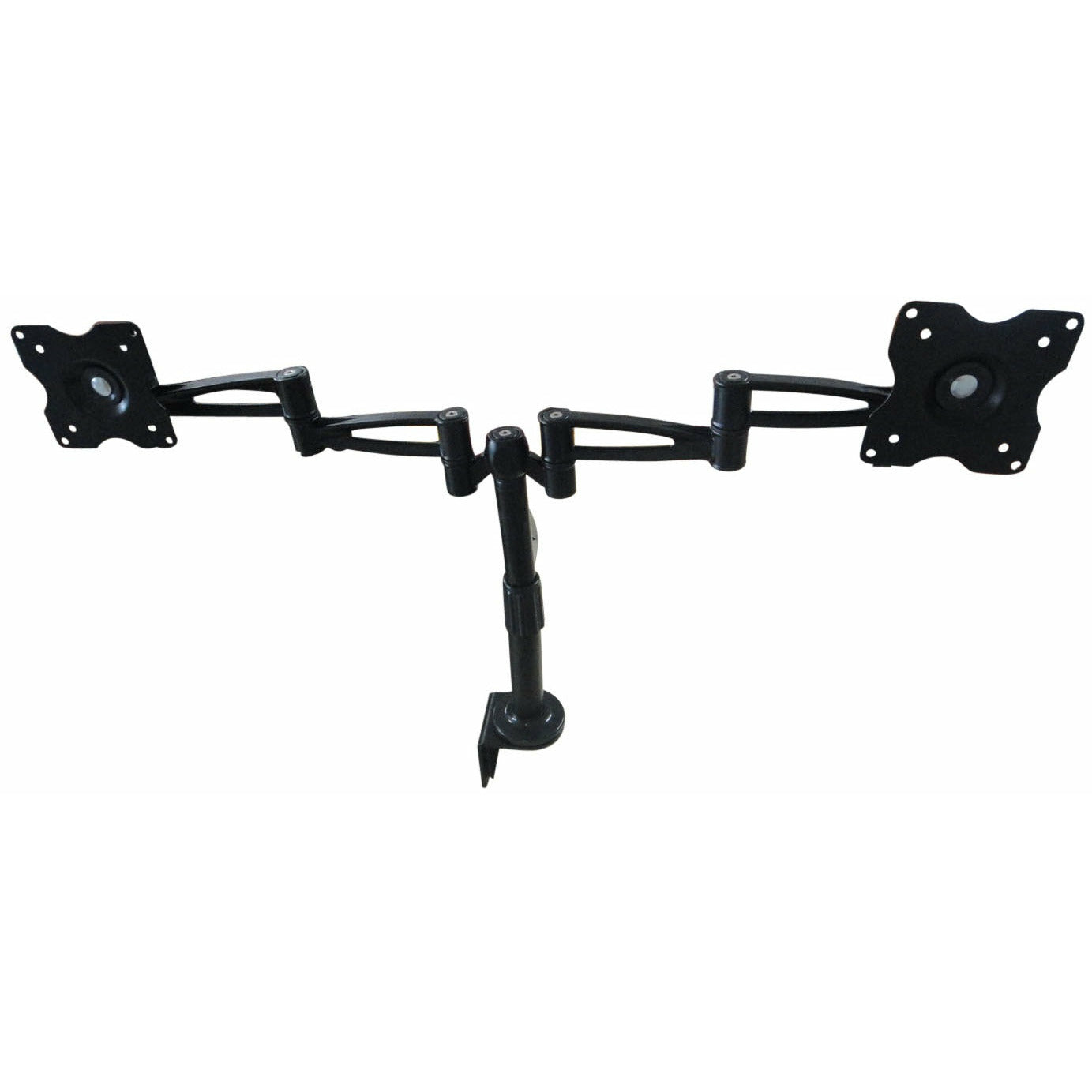 Two-Screen 10-25" Desk Monitor TV Plasma LED LCD Work Mount