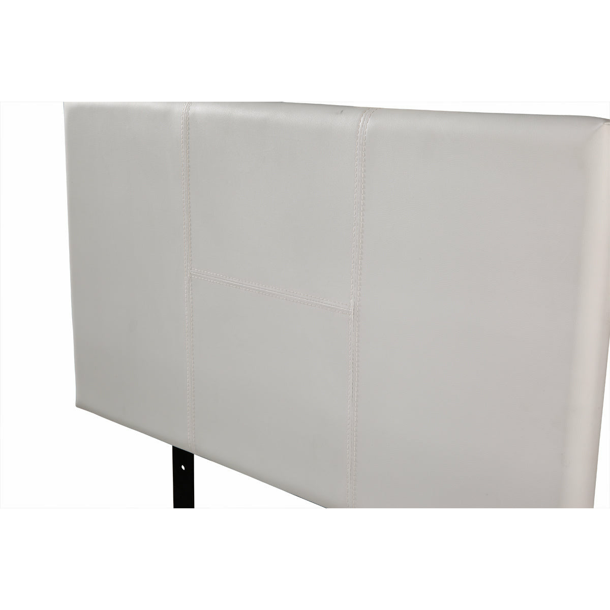 PU Leather Single Bed Headboard Bedhead - White