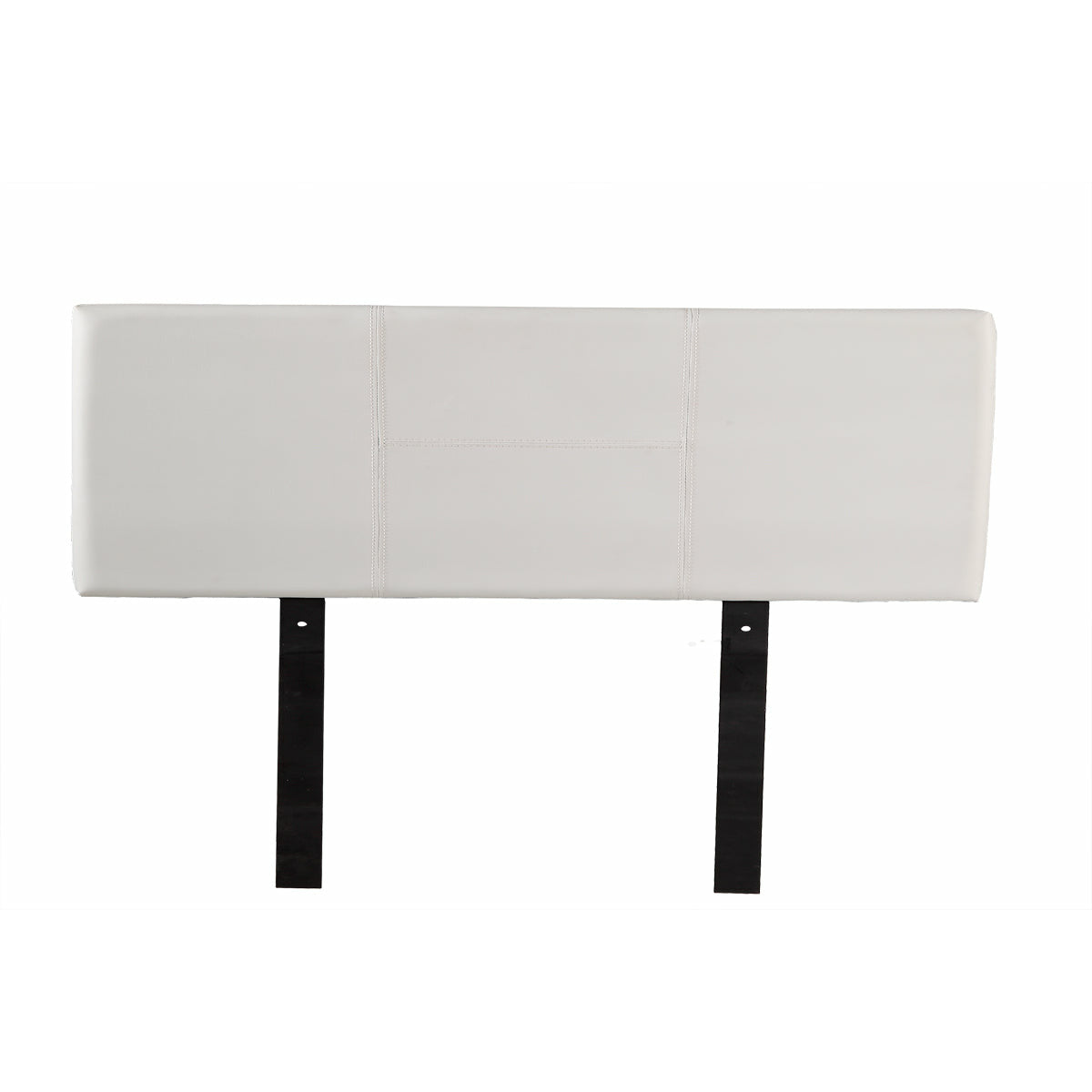 PU Leather King Bed Headboard Bedhead - White