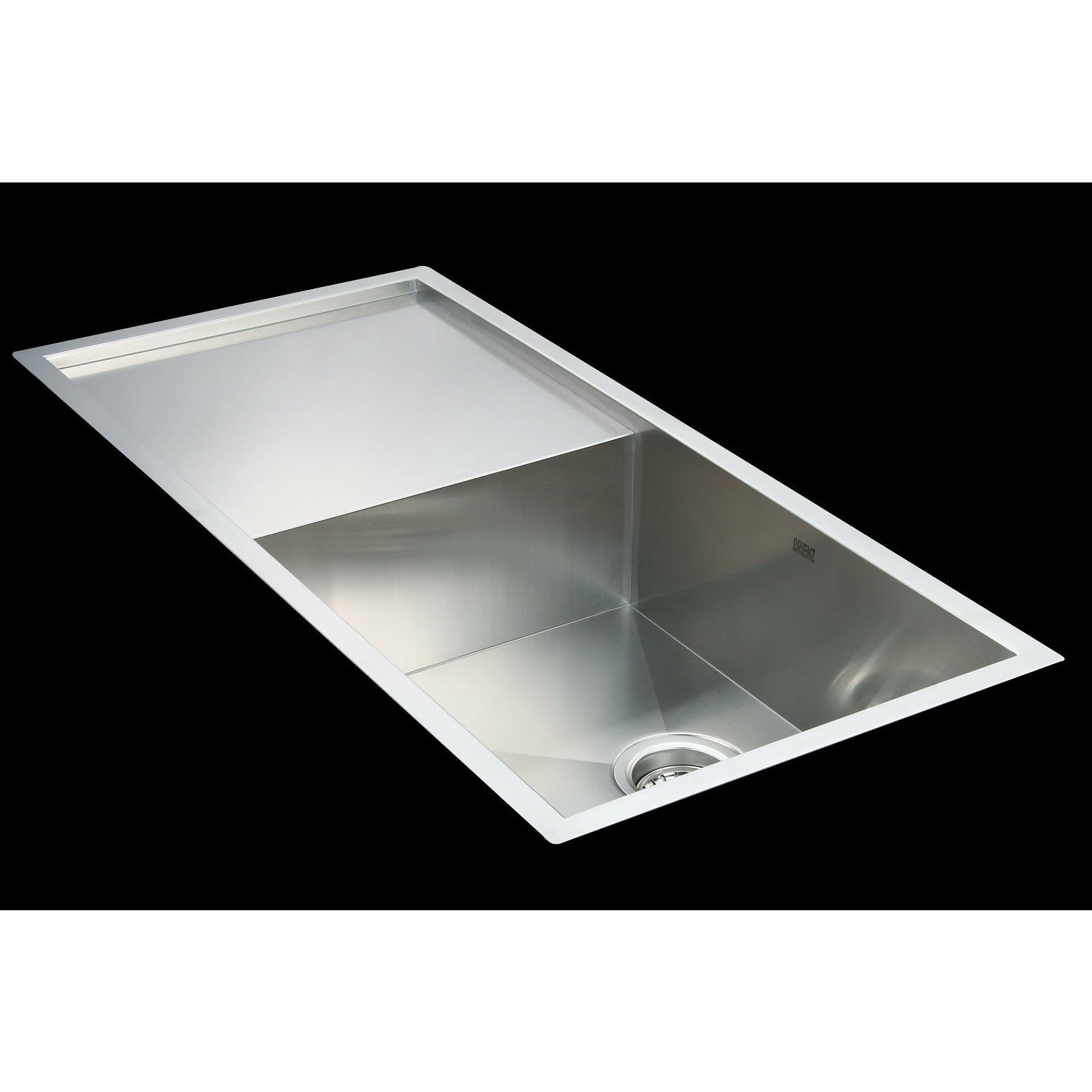 960x450mm Handmade Stainless Steel Undermount / Topmount Kitchen Sink with Waste