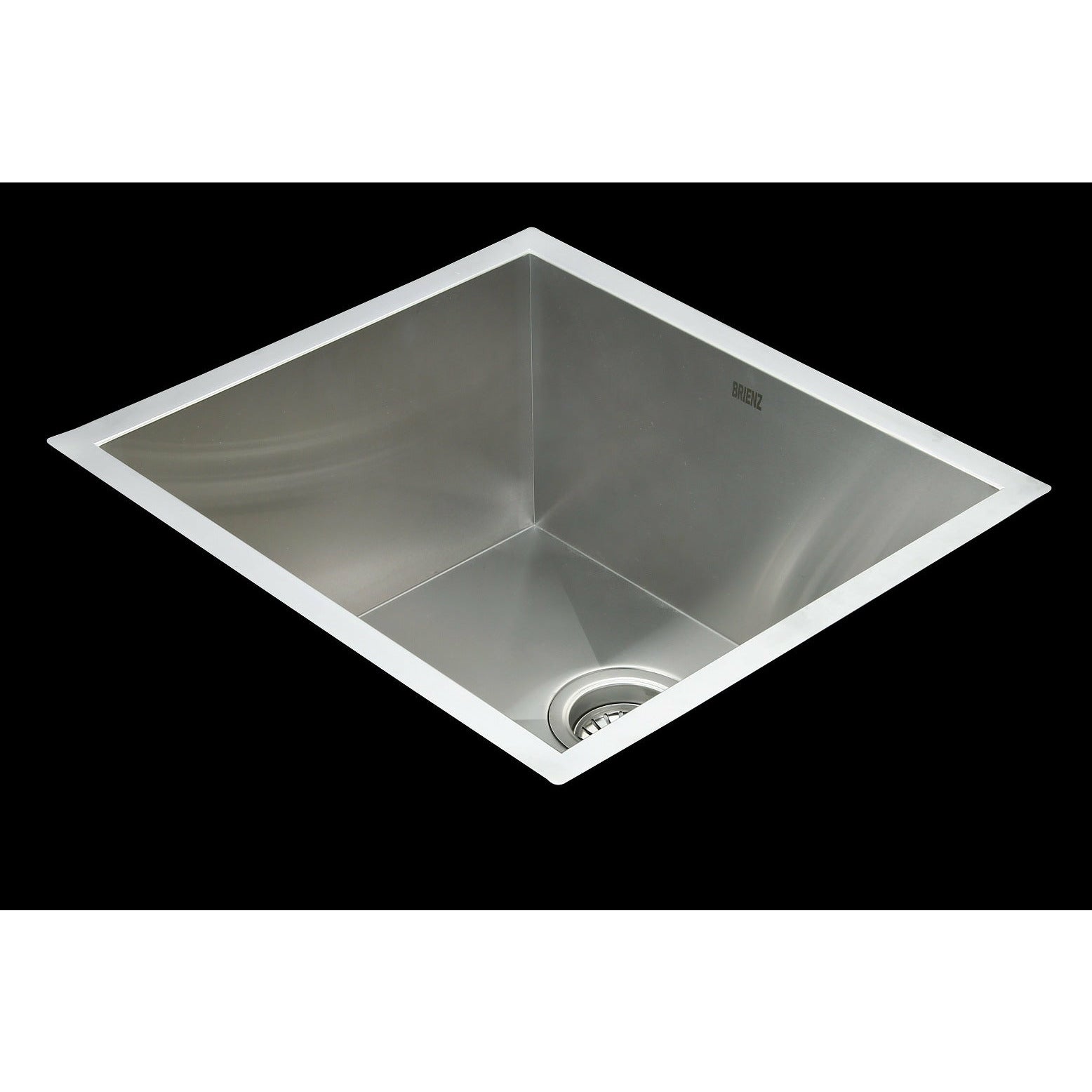 510x450mm Handmade Stainless Steel Undermount / Topmount Kitchen Laundry Sink with Waste