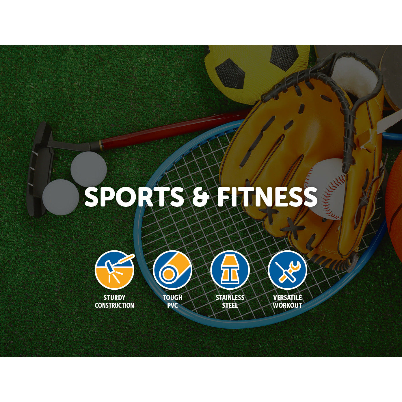 Agility Slalom Training Poles Soccer Rugby Set