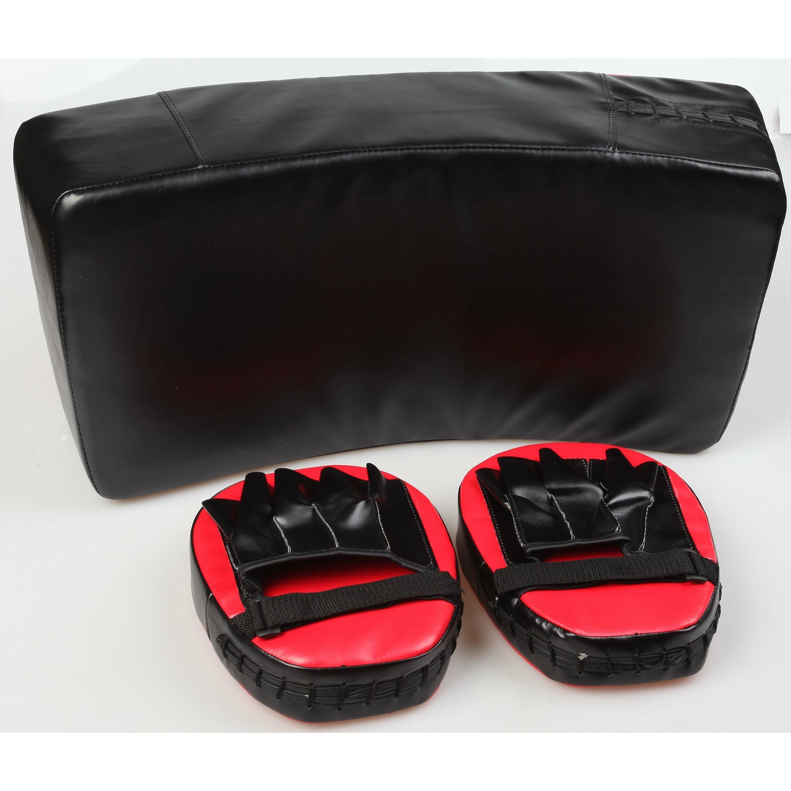 Kicking Boxing Sparring Shield & Punching Pad Mitts Combo